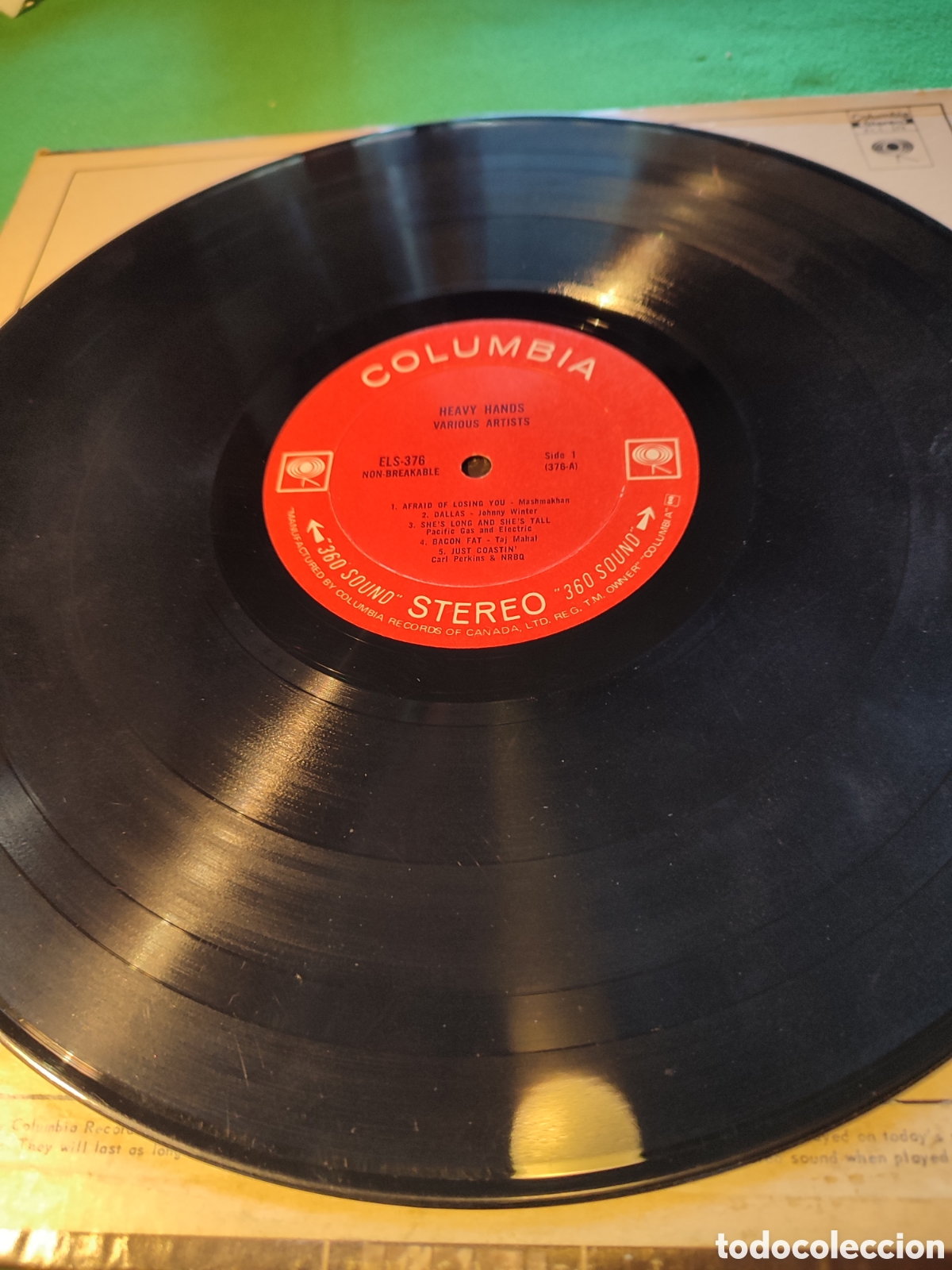 Discos de vinilo: Heavy Hands - Various Artists 1970 - Foto 3