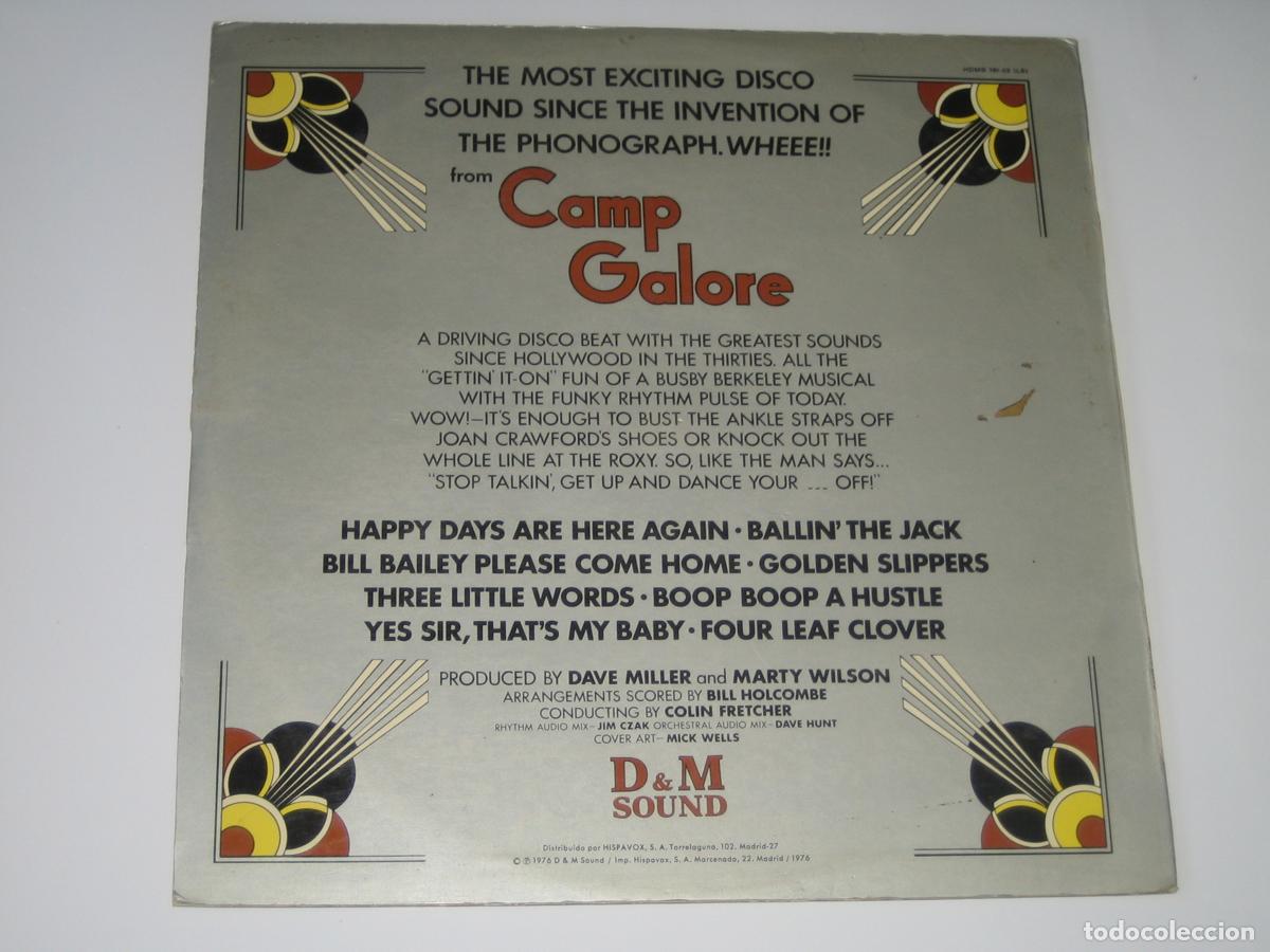 Discos de vinilo: DISCOFERTA - CAMP GALORE - DECO DISCO - ED. ESP.76 - Foto 2