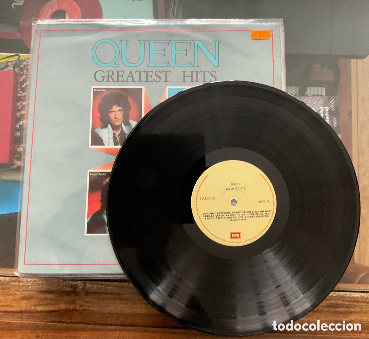 Discos de vinilo: QUEEN. Greatest Hits. Venezuela. - Foto 4