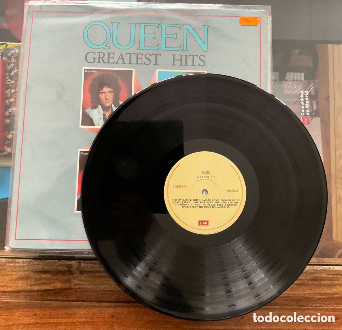 Discos de vinilo: QUEEN. Greatest Hits. Venezuela. - Foto 5