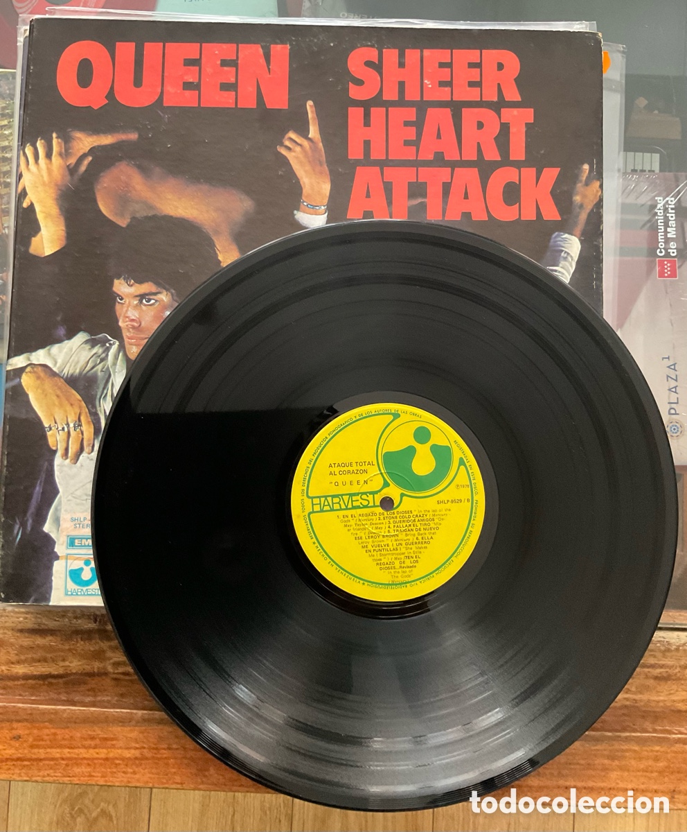 Discos de vinilo: QUEEN. Sheer Heart Attack. Venezuela. - Foto 5