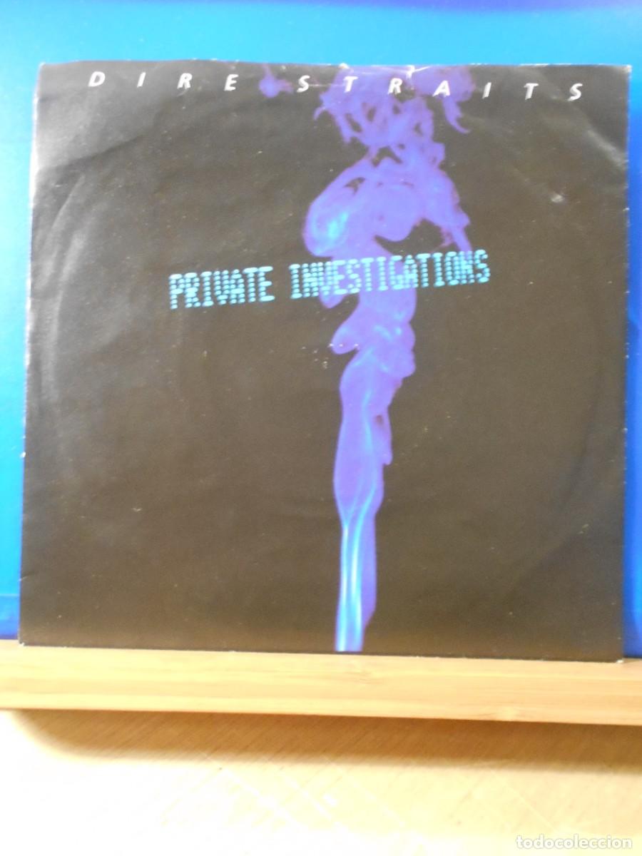 Discos de vinilo: Dire Straits, private investigations. 7&rdquo;. - Foto 1