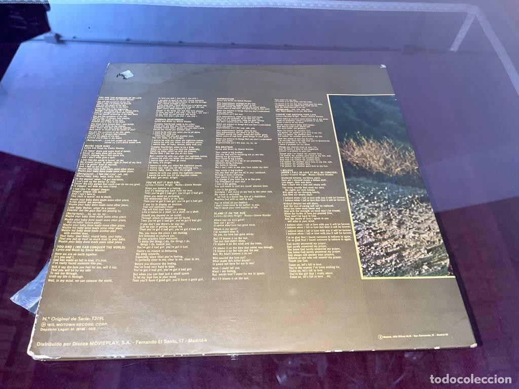 Discos de vinilo: VINILO DE STEVIE WONDER - Foto 3