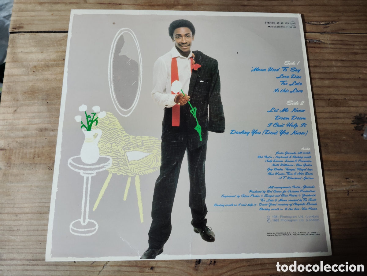 Discos de vinilo: JUNIOR - &rdquo; JI &rdquo; , 1982 ESPA&Ntilde;A. - Foto 2