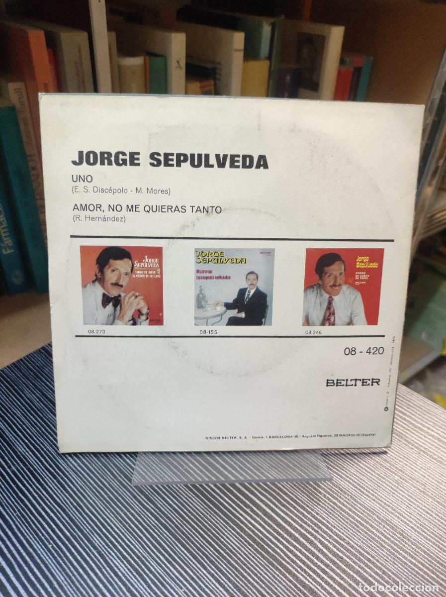 Discos de vinilo: Jorge Sep&uacute;lveda &ndash; Uno - Foto 2