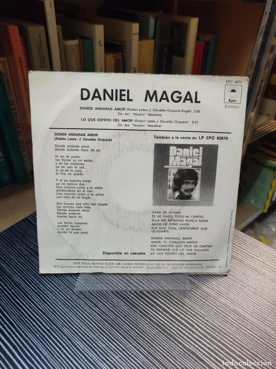 Discos de vinilo: Daniel Magal &ndash; Donde Andaras Amor - Foto 2