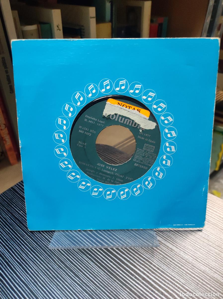 Discos de vinilo: JOSE VELEZ CANARITO ROMANTICA - Foto 2