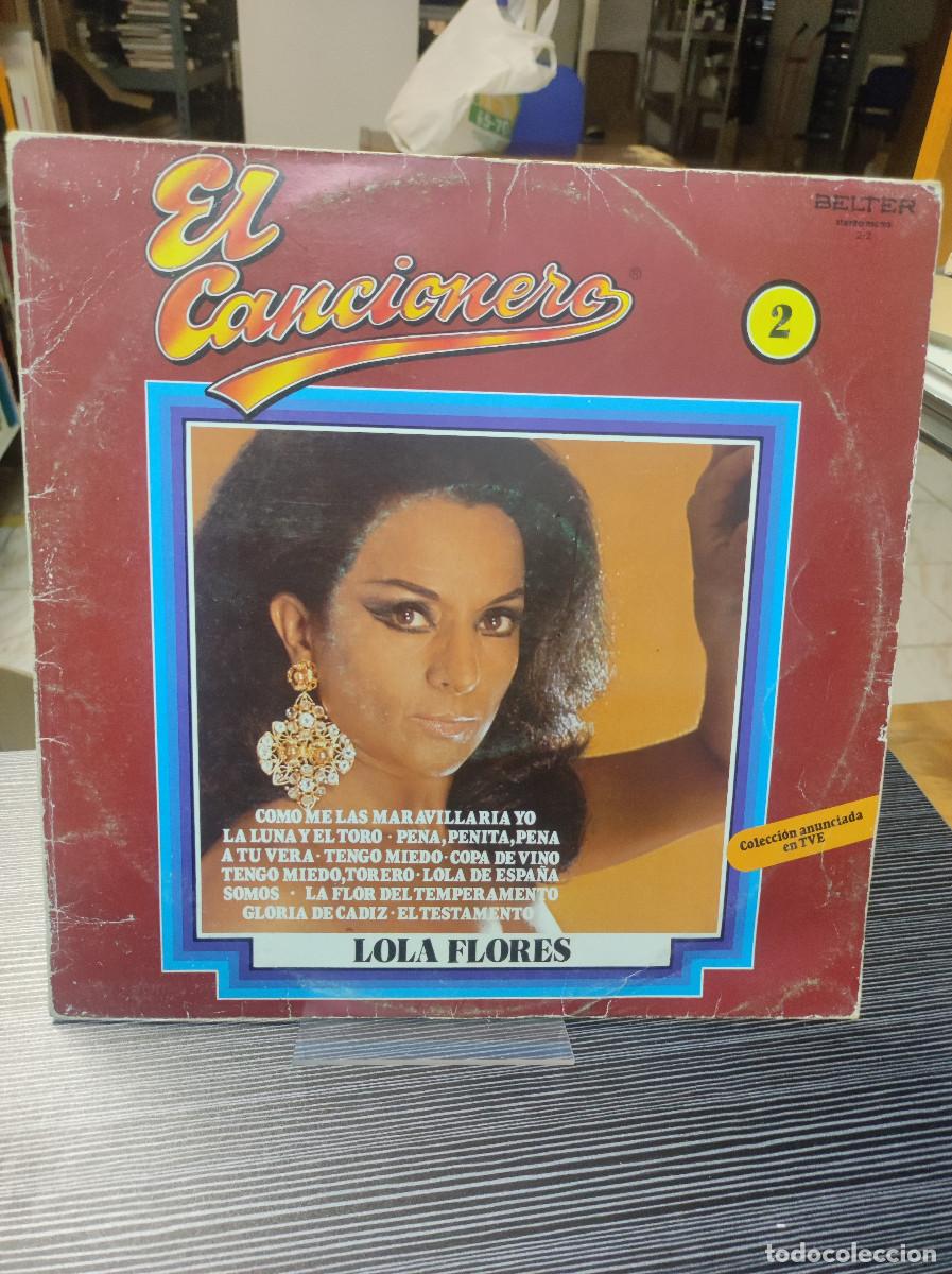 Discos de vinilo: Lola Flores &ndash; El Cancionero - Foto 1