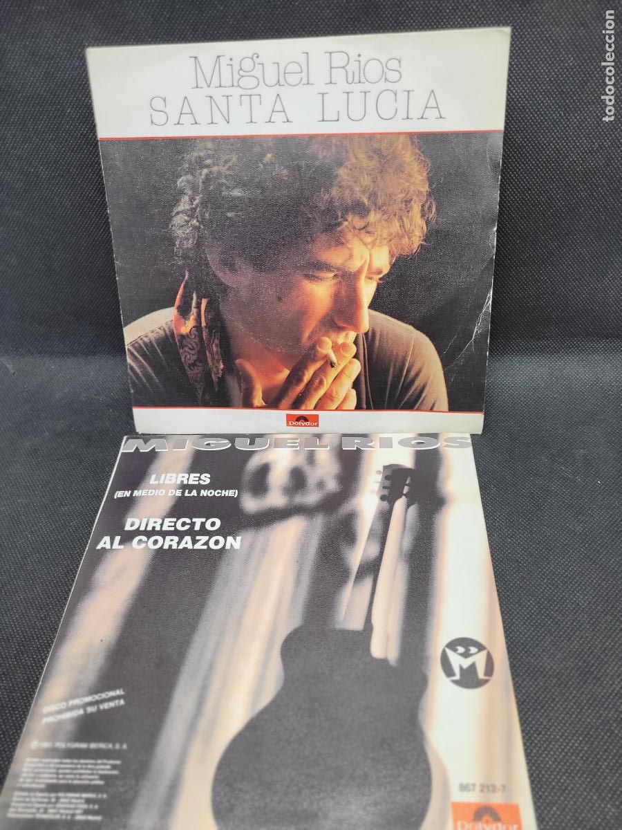 Discos de vinilo: VINILO SINGLE O EP MIGUEL RIOS - Foto 1
