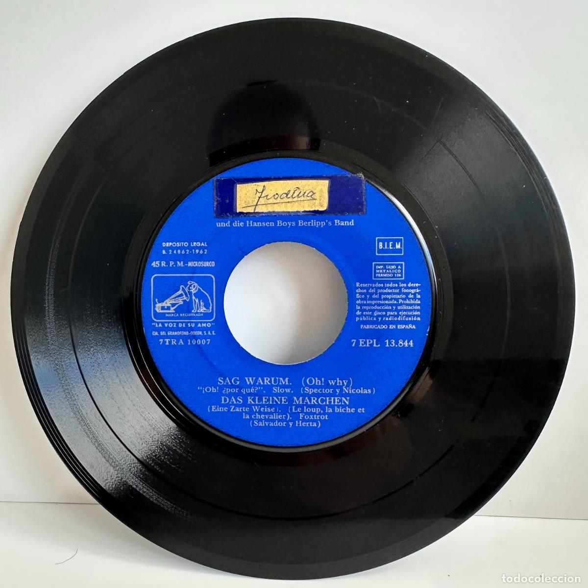 Discos de vinilo: Camillo - Sag Warum (7, EP) - Foto 3