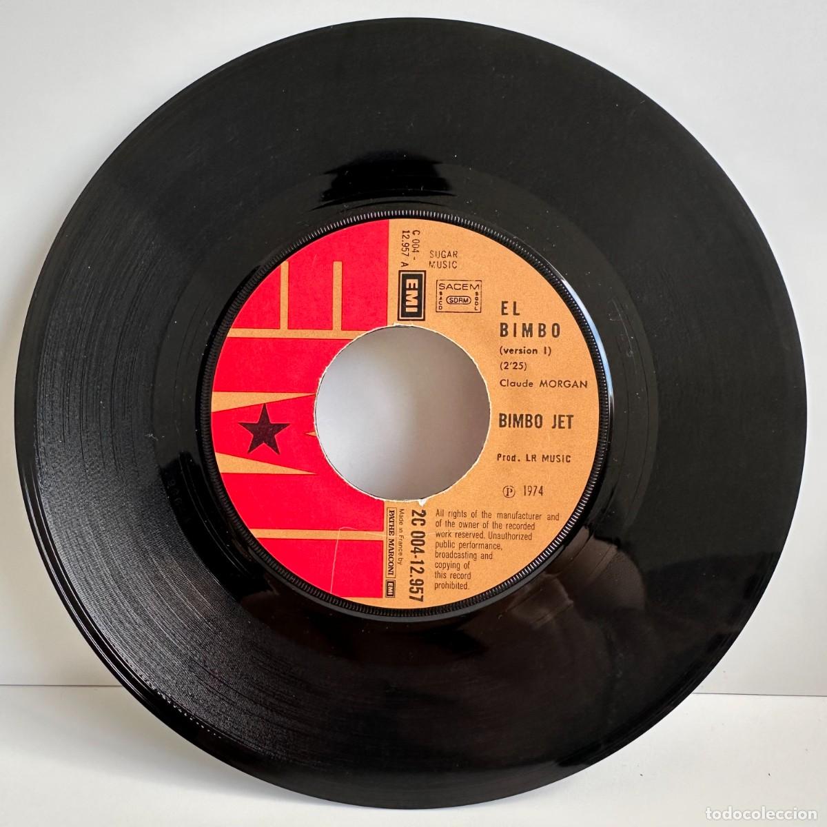 Discos de vinilo: Bimbo Jet - El Bimbo (7, Single) - Foto 3
