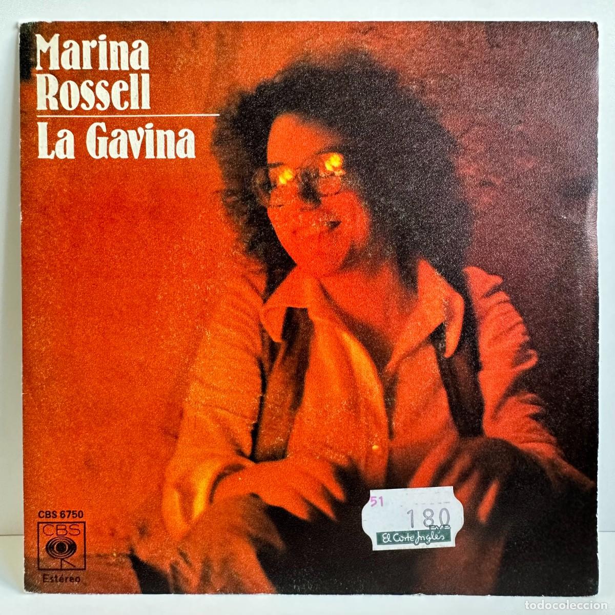 Discos de vinilo: Marina Rossell - La Gavina (7, Single) - Foto 1