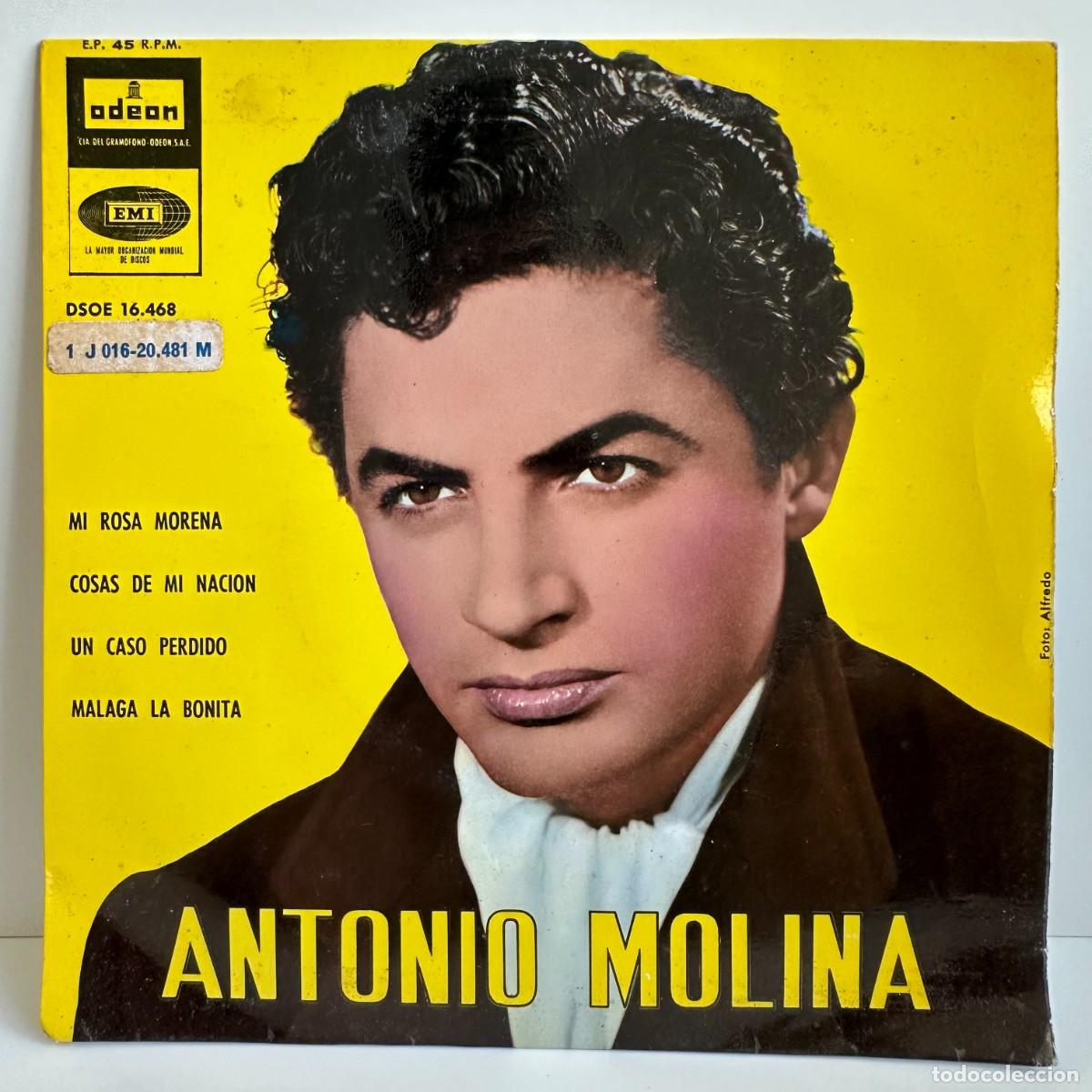 Discos de vinilo: Antonio Molina - Mi Rosa Morena (7, EP) - Foto 1