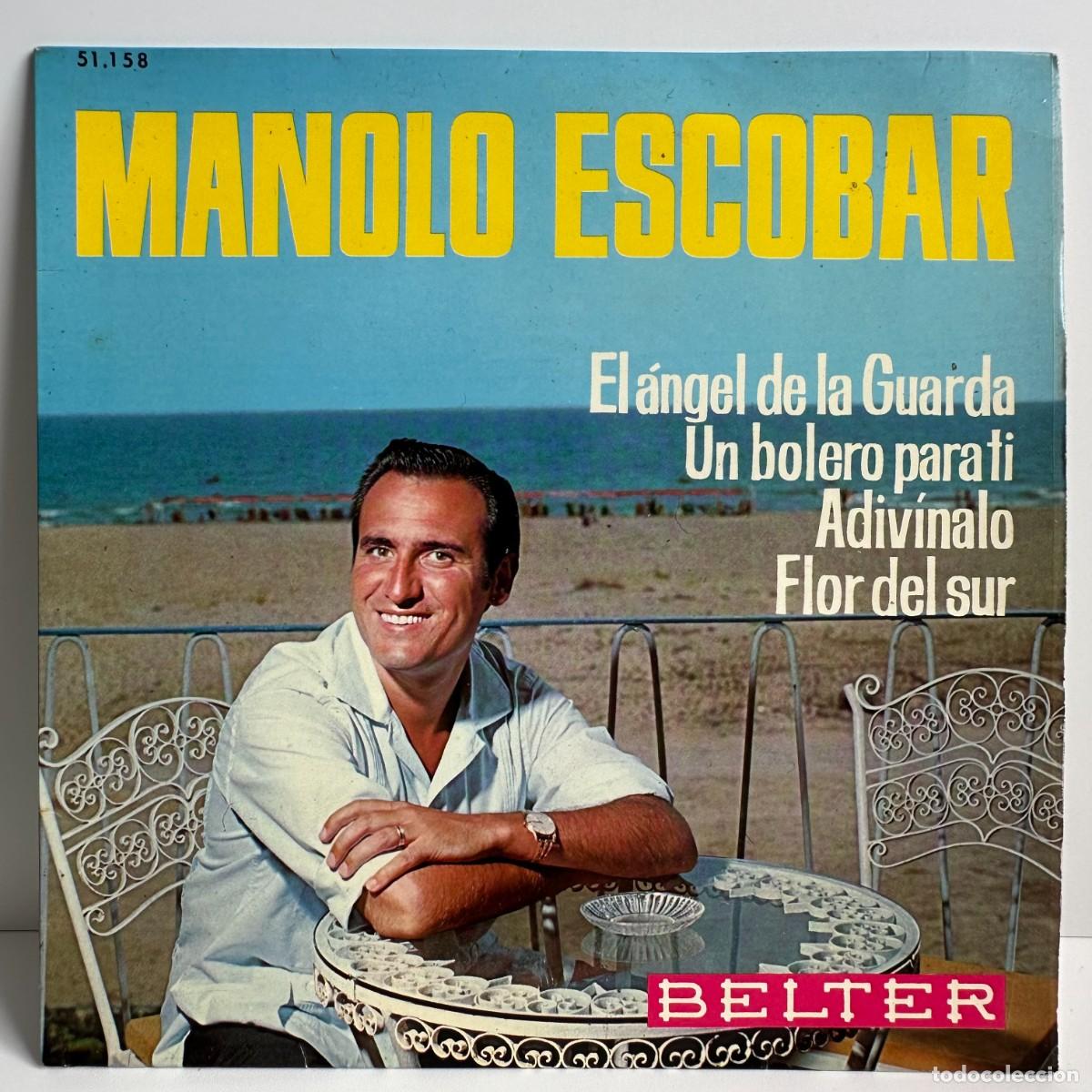 Discos de vinilo: Manolo Escobar - El &Aacute;ngel De La Guarda (7, EP) - Foto 1