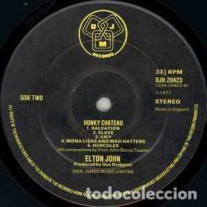 Discos de vinilo: vinilo Elton John &lrm;&ndash; Honky Ch&acirc;teau UK - Foto 4