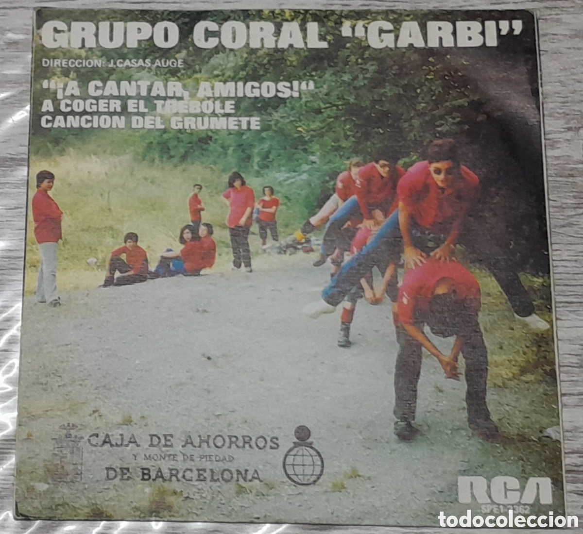 Discos de vinilo: GRUP CORAL GARBI - RCA 1975 - Foto 2