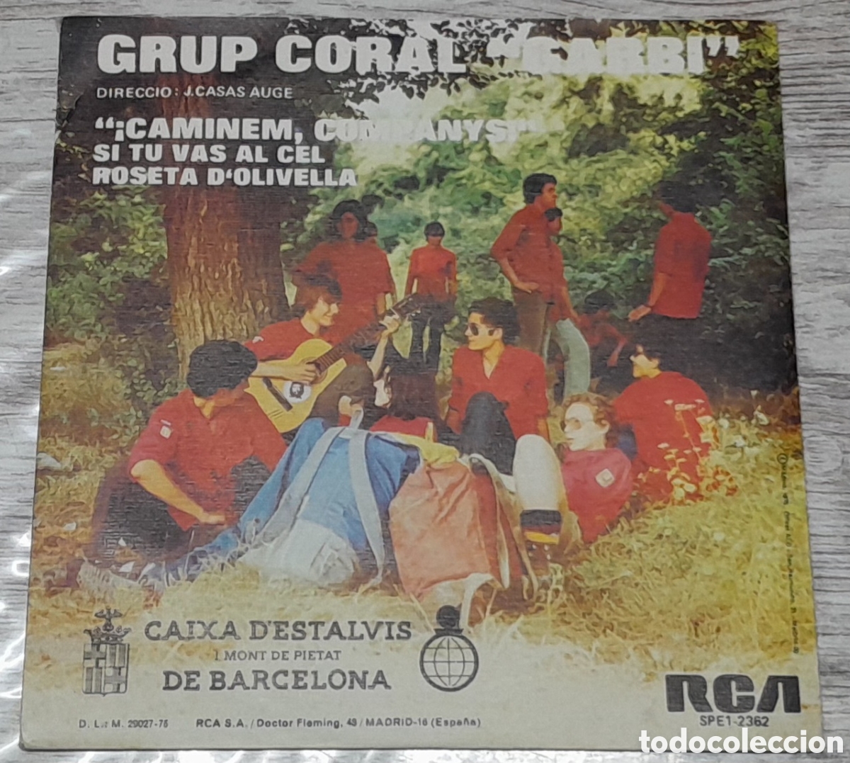 Discos de vinilo: GRUP CORAL GARBI - RCA 1975 - Foto 1