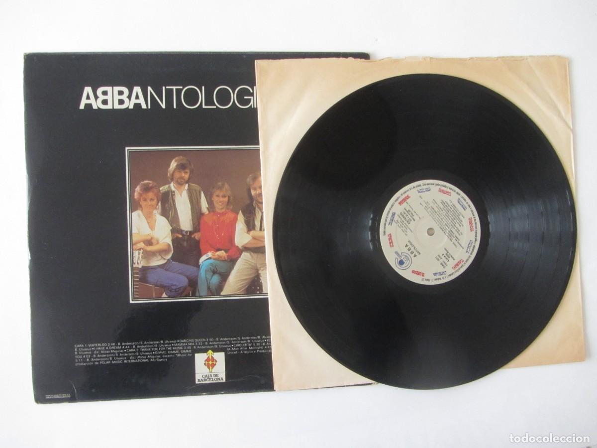 Discos de vinilo: LP ABBA ANTOLOGIA. 1982. SPAIN - Foto 2