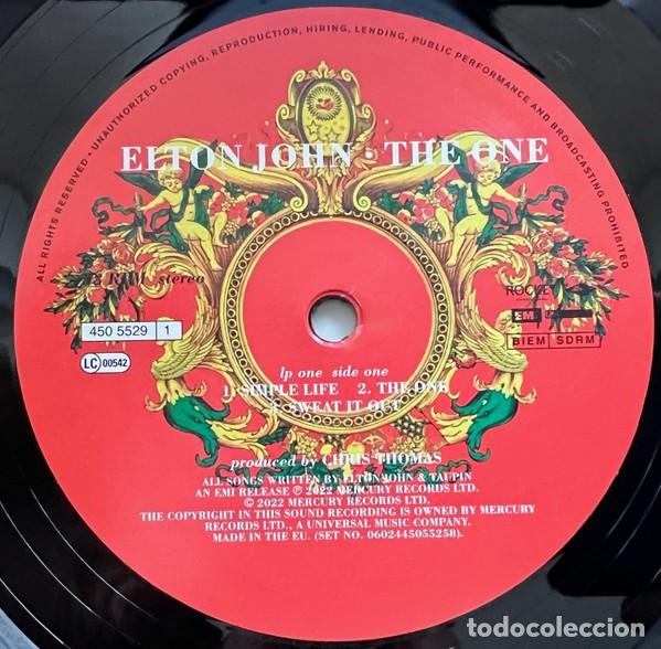 Discos de vinilo: vinilo Elton John &lrm;&ndash; The One - Foto 5