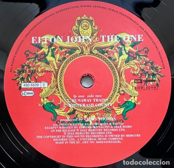 Discos de vinilo: vinilo Elton John &lrm;&ndash; The One - Foto 6