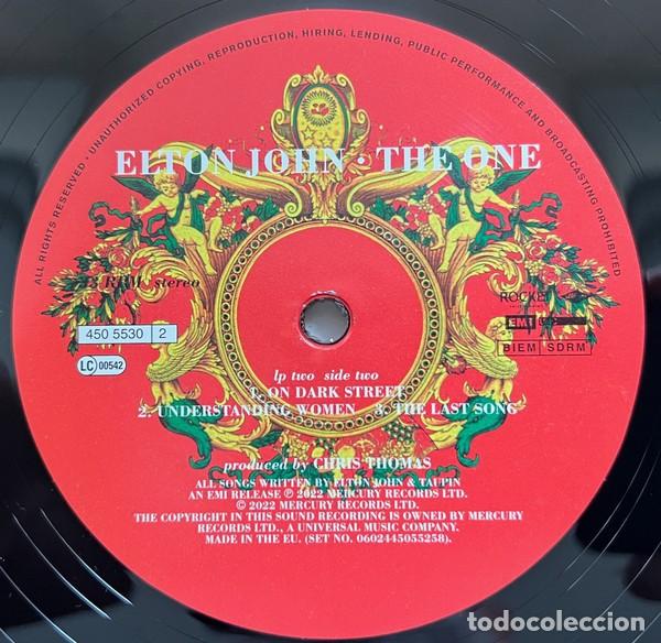 Discos de vinilo: vinilo Elton John &lrm;&ndash; The One - Foto 8