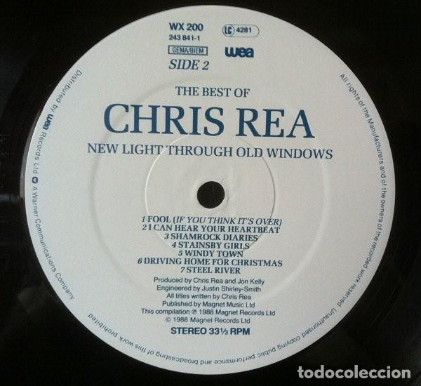 Discos de vinilo: vinilo Chris Rea &lrm;&ndash; New Light Through Old Windows GERMANY 1988 - Foto 5
