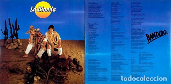 Discos de vinilo: vinilo La Bionda &lrm;&ndash; Bandido GERMANY 1979 - Foto 3