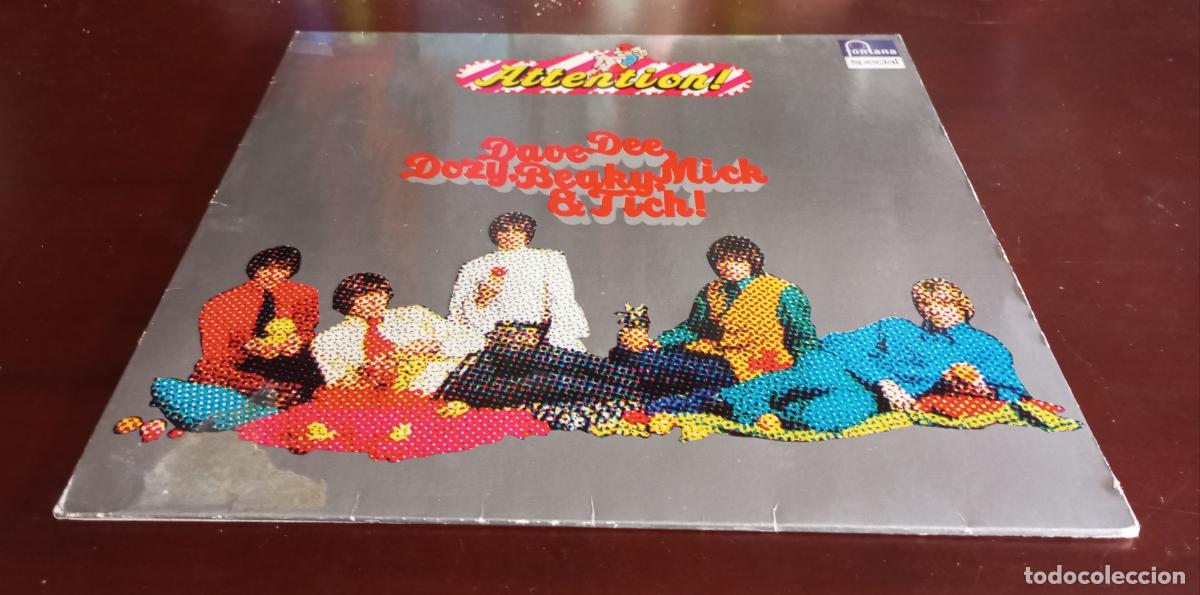 Discos de vinilo: DAVE DEE DOZY BEAKY MICK & TICH - ATTENTION - LP - 1973 - Foto 1