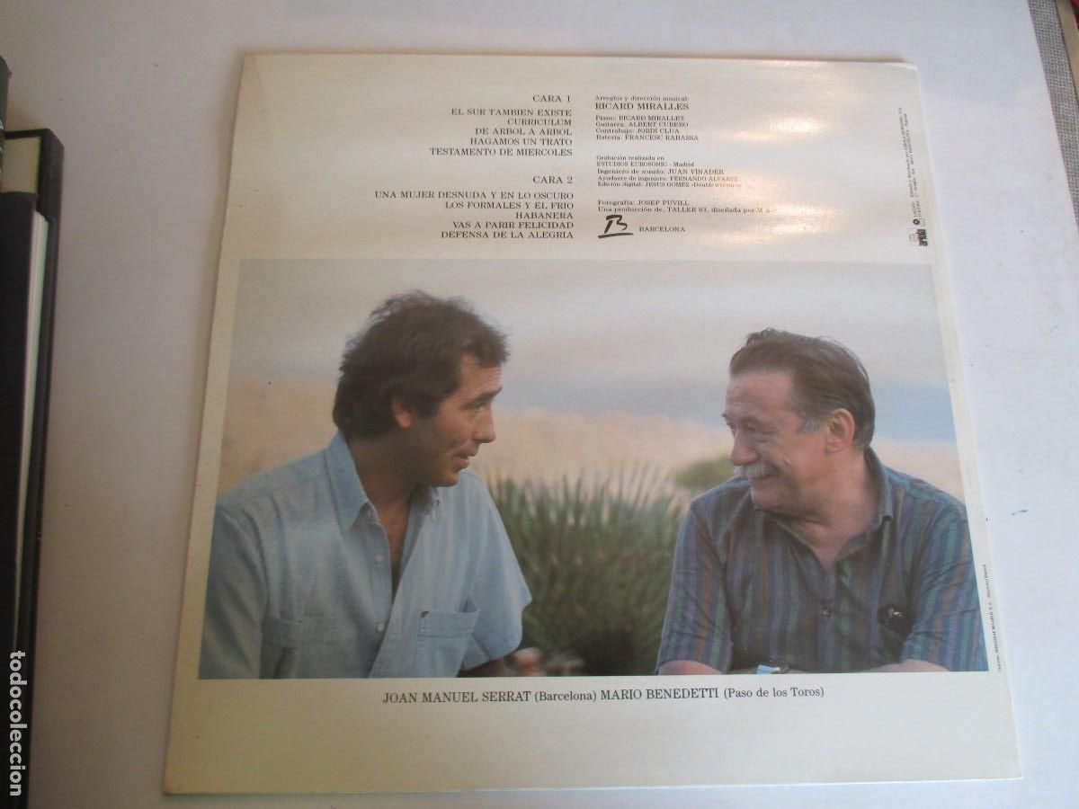 Discos de vinilo: SERRAT El sur tambi&eacute;n existe Z252 - Foto 2