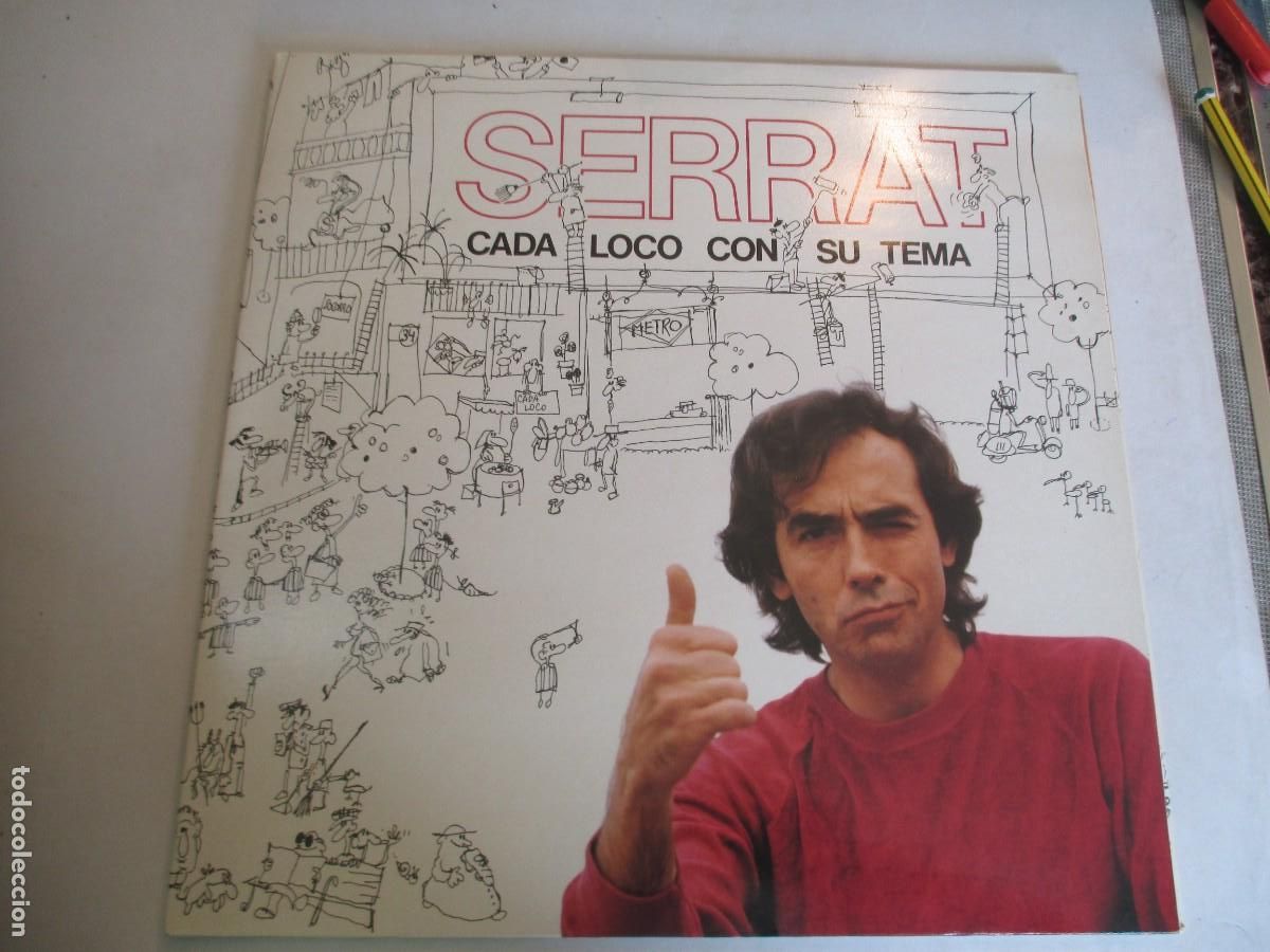 Discos de vinilo: SERRAT Cada loco con su tema Z261 - Foto 1