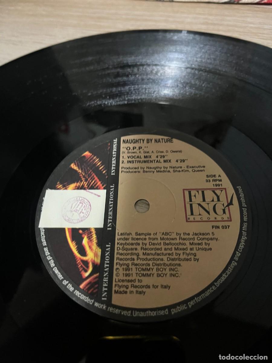 Discos de vinilo: Naughty By Nature O.P.P. - Foto 3