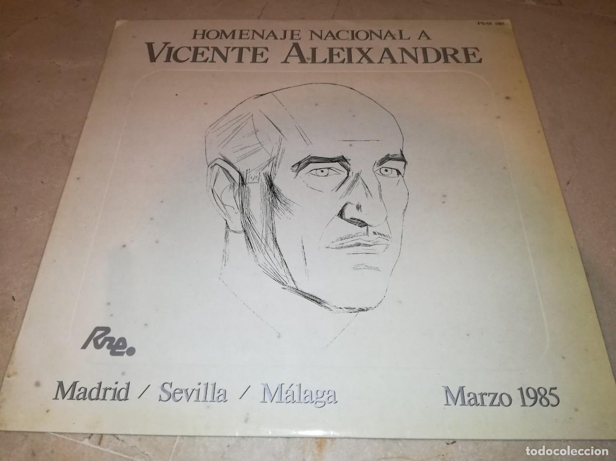 Discos de vinilo: HOMENAJE A VICENTE ALEIXANDRE-ORIGINAL 1985 - Foto 1