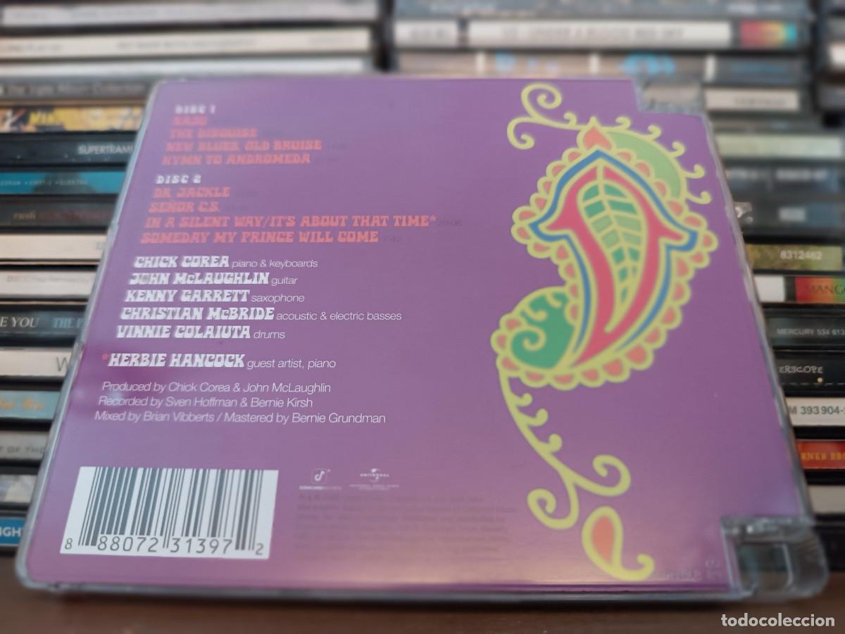 Discos de vinilo: Chick Corea John McLaughlin &lrm;&ndash; Five Peace Band Live-CD - Foto 2