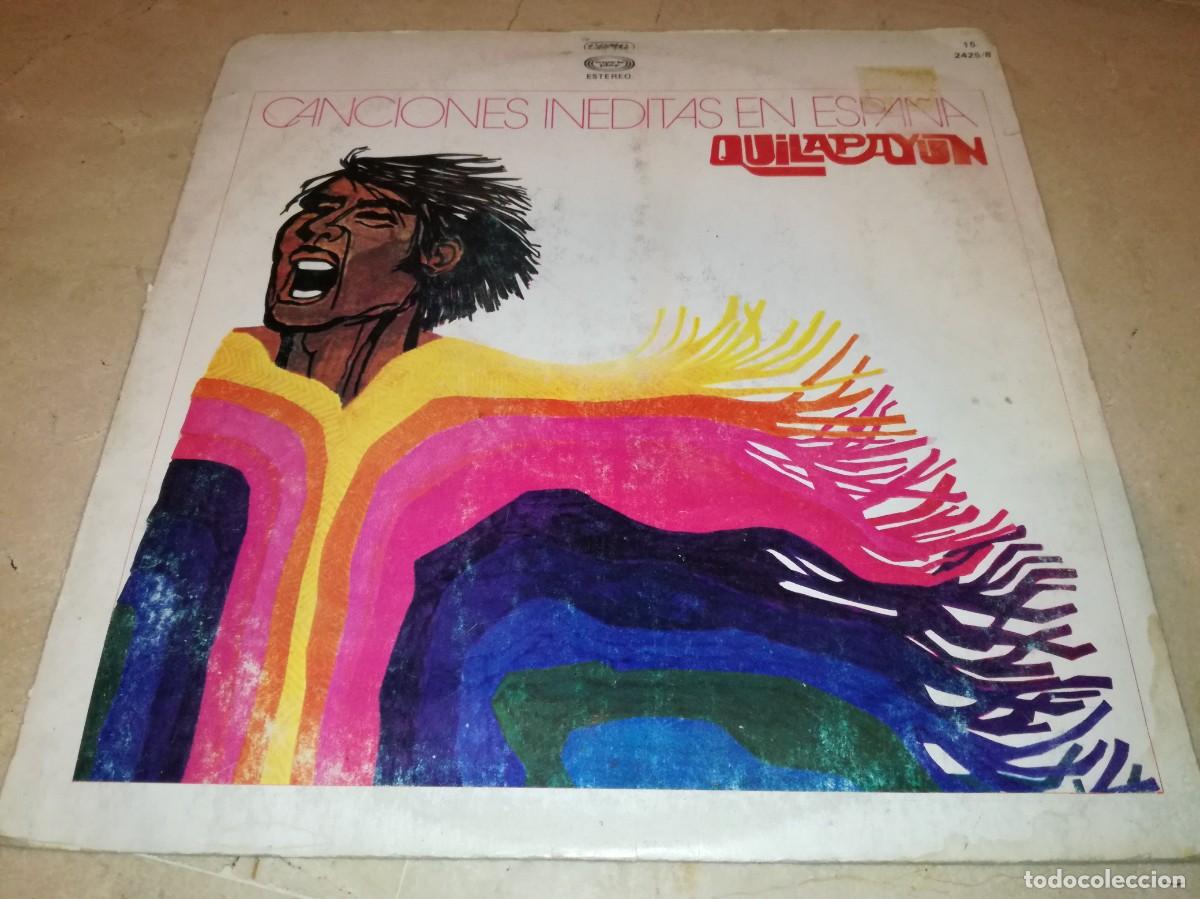 Disques de vinyle: QUILAPAYUN-CANCIONES INEDITAS EN ESPA&Ntilde;A-VINILO EN BUEN ESTADO
