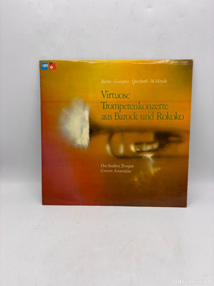 Vinyl-Schallplatten: LP - VIRTUOSE TROMPETENKONZERTE AUS BAROCK UND ROKOKO - BASF - BARCELONA 1976