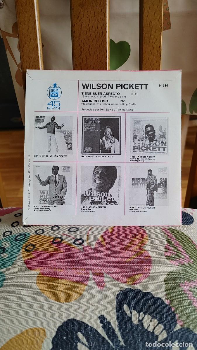 Discos de vinilo: WILSON PICKETT-SINGLE TIENE BUEN ASPECTO - Foto 2