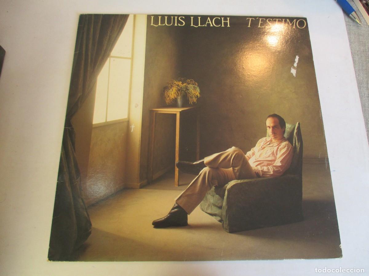 Discos de vinilo: LLUIS LLACH T&acute;estimo Z276 - Foto 1