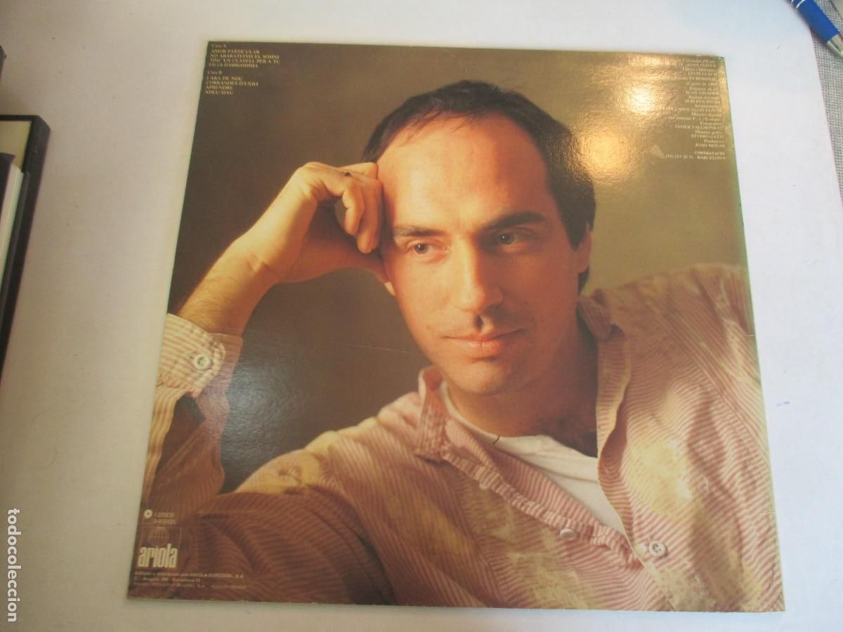 Discos de vinilo: LLUIS LLACH T&acute;estimo Z276 - Foto 2