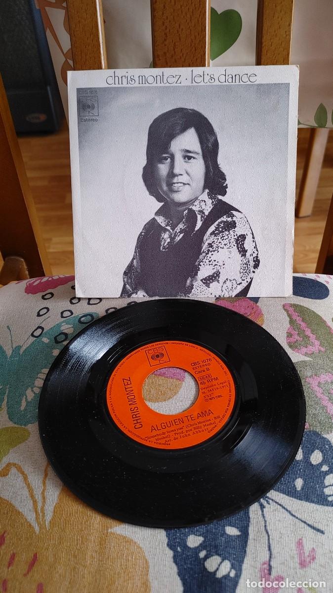 Discos de vinilo: CHRIS MONTEZ-SINGLE LET&acute;S DANCE - Foto 1