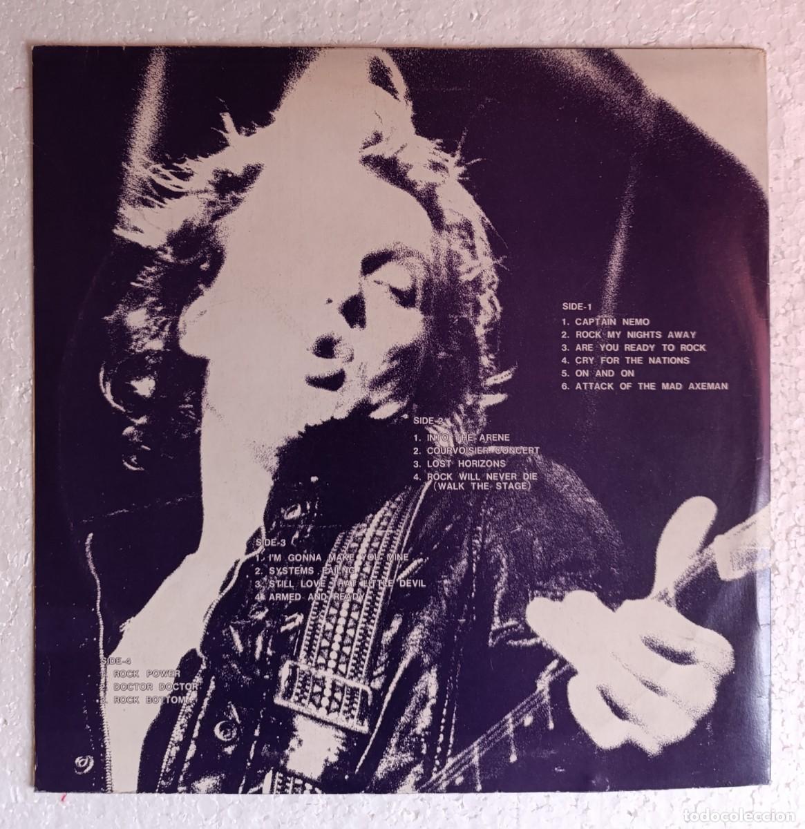 Discos de vinilo: MSG (Michael Schenker Group). Live in Japan - Foto 2
