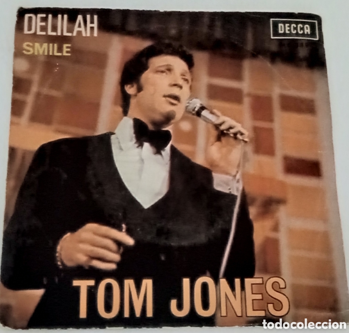 Discos de vinilo: TOM JONES - Delilah (1967) single vinilo - Foto 1