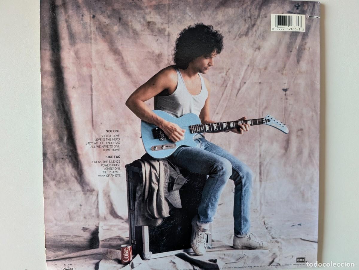 Discos de vinilo: L867 BILLY SQUIER - ENOUGH IS ENOUGH - A&Ntilde;O 1986 LP VINILO - Foto 2