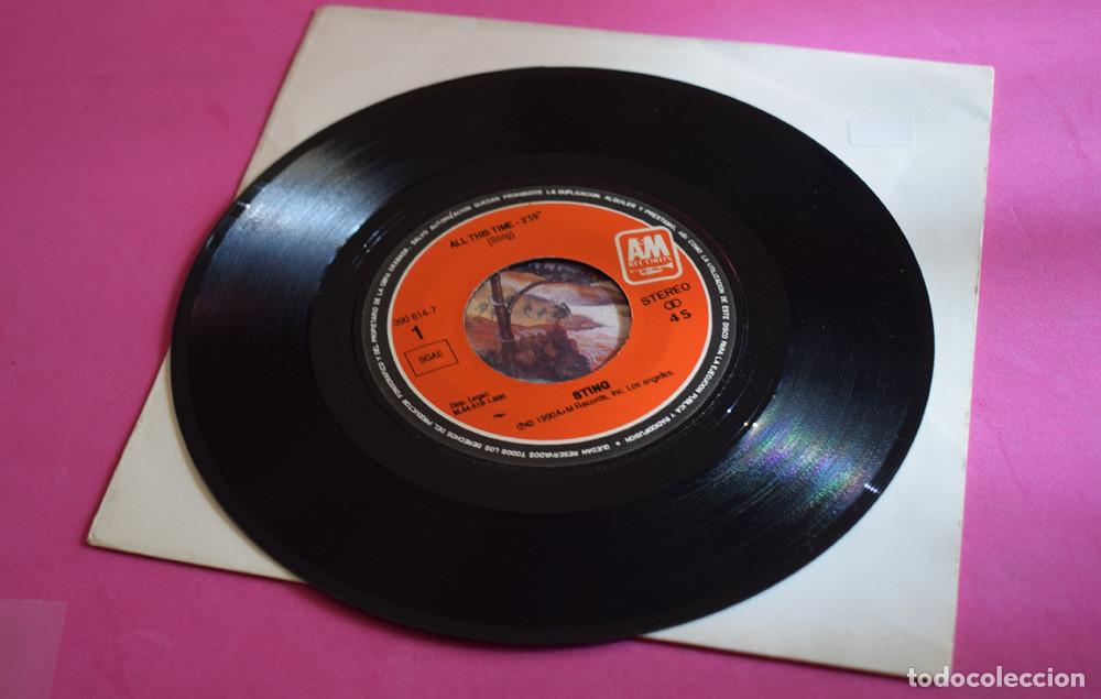 Discos de vinilo: Sting &ndash; All This Time - SINGLE 1990 - Foto 5