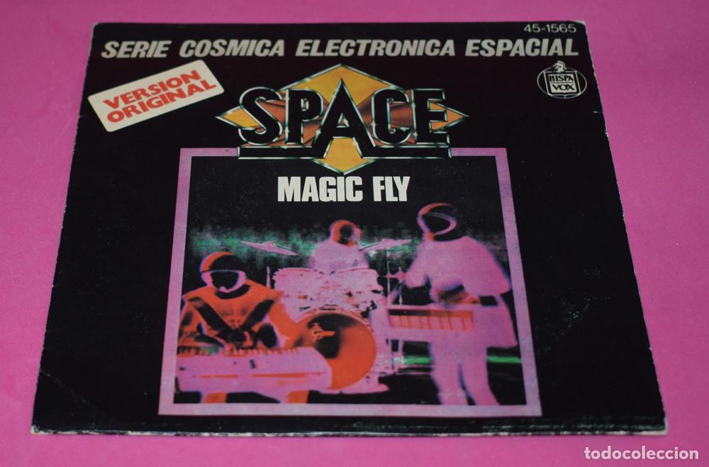 Discos de vinilo: SPACE - MAGIC FLY - SINGLE 1977 - Foto 1