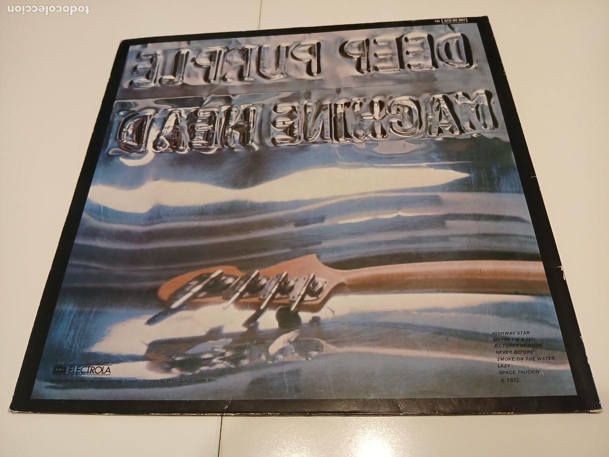 Discos de vinilo: DEEP PURPLE -MACHINE HEAD- LP DISCO VINILO - Foto 3