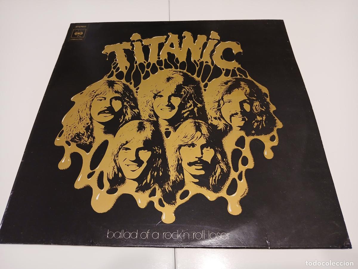 Discos de vinilo: TITANIC -BALLAD OF A ROCK 'N' ROLL LOSER- (1975) LP DISCO VINILO