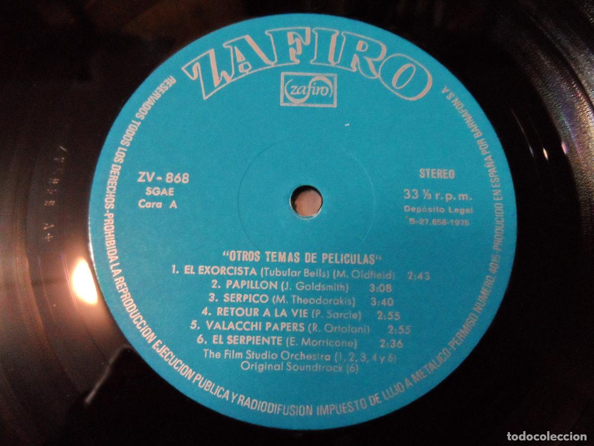 Discos de vinilo: TEMAS DE PELICULAS - VARIOS (SPAIN 1975) - Foto 3