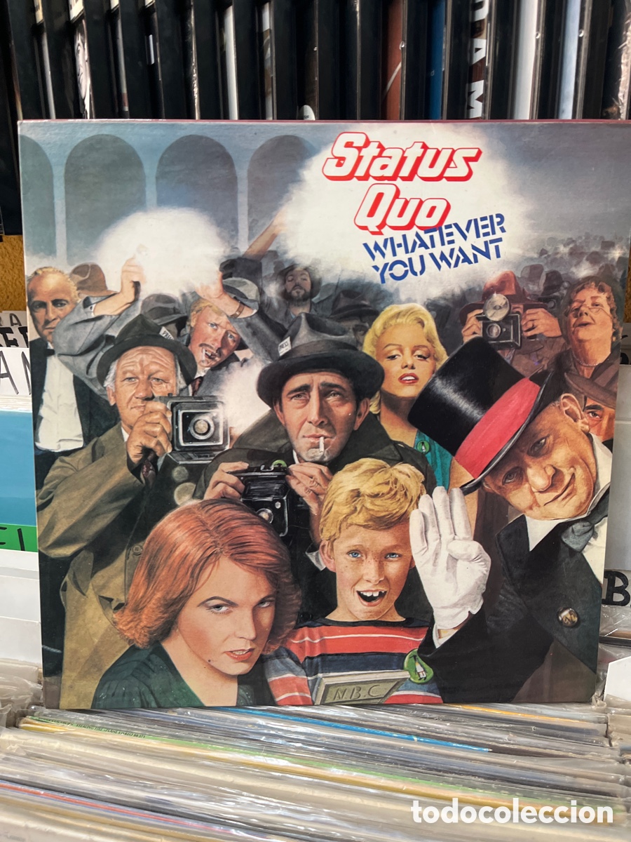 Discos de vinilo: status quo whatever you want - Foto 1