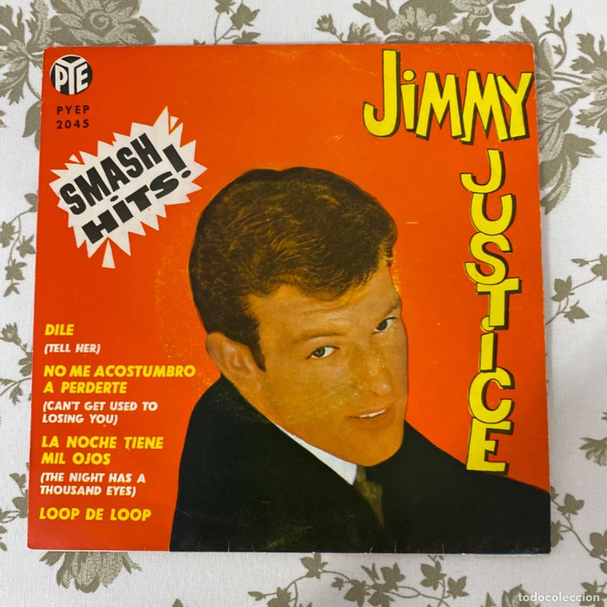 Discos de vinilo: JIMMY JUSTICE SMASH HITS - Foto 1