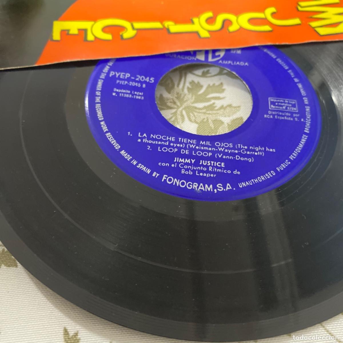 Discos de vinilo: JIMMY JUSTICE SMASH HITS - Foto 3